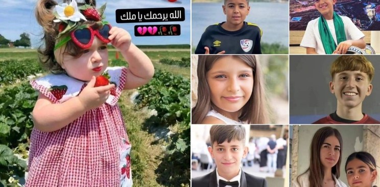 14 children and teenagers killed from rocket hit on football field