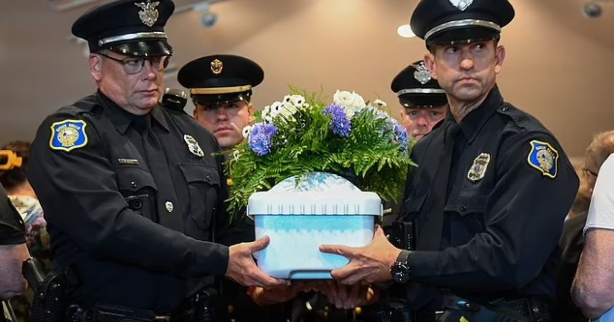 Baby Boy With No Family Is Buried in Heartbreaking Ceremony As Tiny Coffin Carried By Cops