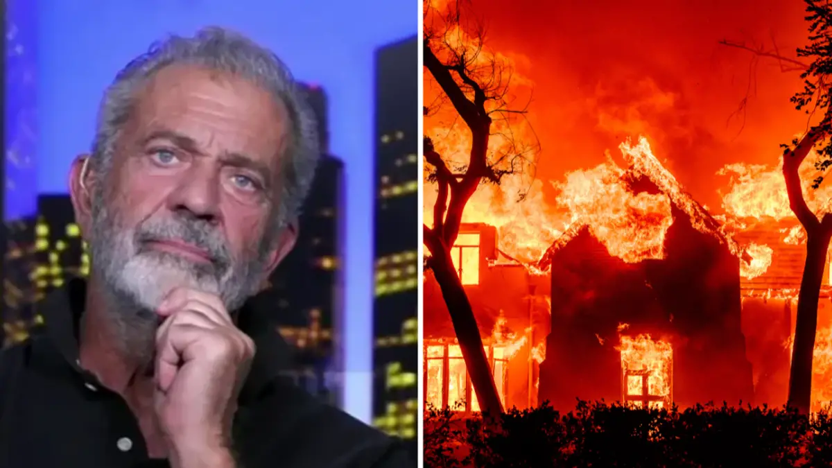 Mel Gibson proposed a ‘crazy’ conspiracy theory about the LA wildfires after his home was destroyed, which left many baffled