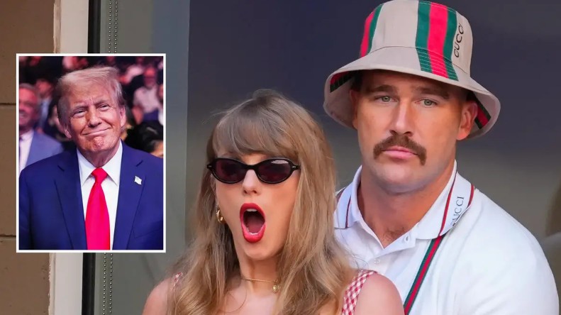 Taylor Swift’s reaction to controversial Donald Trump comment by Travis Kelce ahead of the Super Bowl